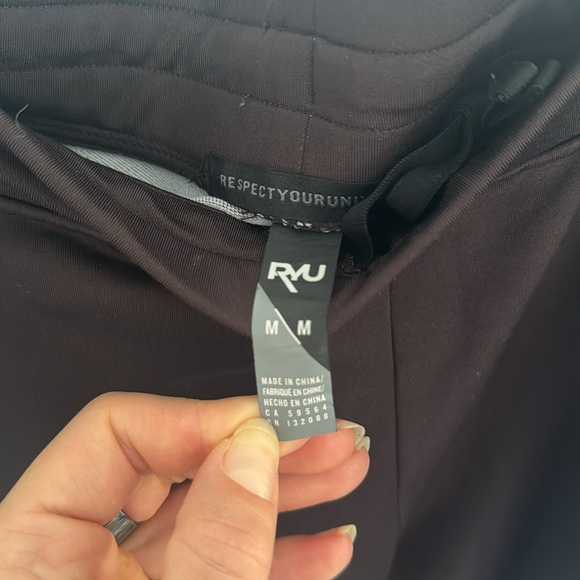 Plum/Brown Joggers - Picture 6 of 8